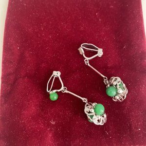 Dangle Clip On Earrings